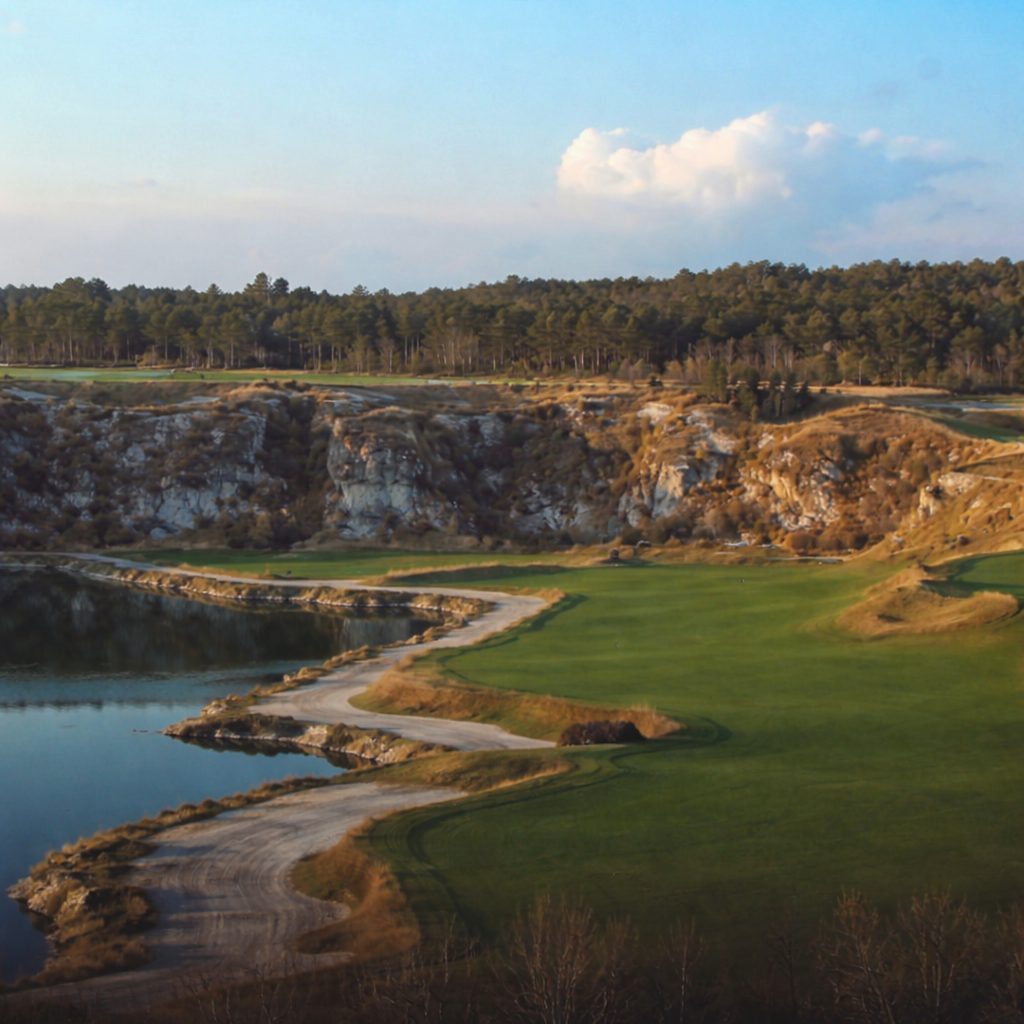 Golden hour at Lecanto golf course
